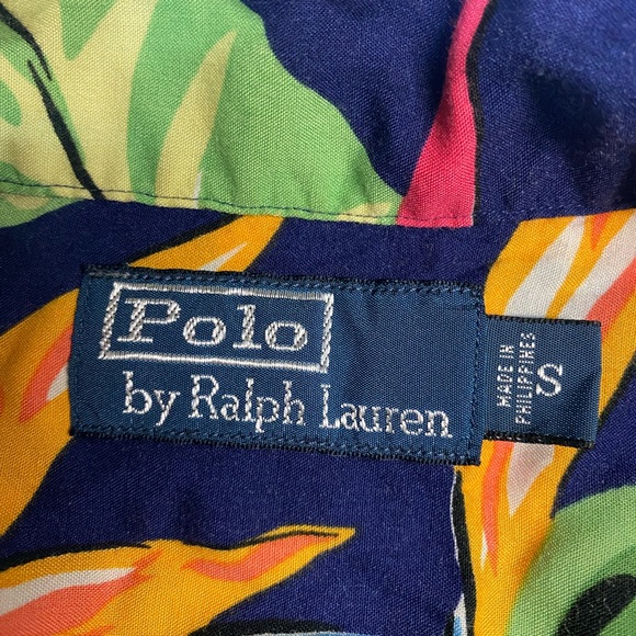 Polo by Ralph Lauren Short Sleeve Button Up Blouse Women’s Small - Picture 3 of 4